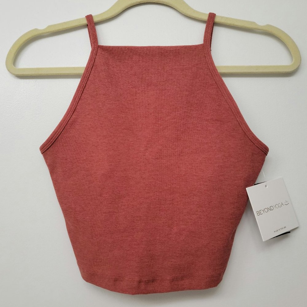 Beyond Yoga Spacedye Wide Neck Cropped Tank